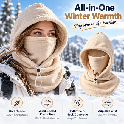 ⏳LAST DAY SALE - 50% OFF!! 3-in-1 Winter Fleece Balaclava 🧣❄️