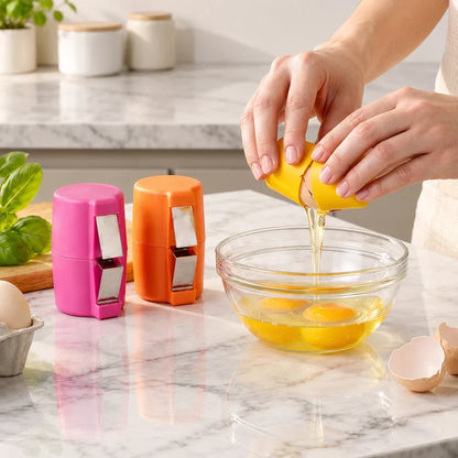 Quick Egg Cracker Tool – Open Hundreds Of Eggs Faster & Cleaner
