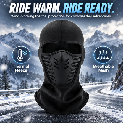 🌬️❄️🚴Winter Rider Warm Anti-Haze Balaclava Full Face Mask🛡️🌫️