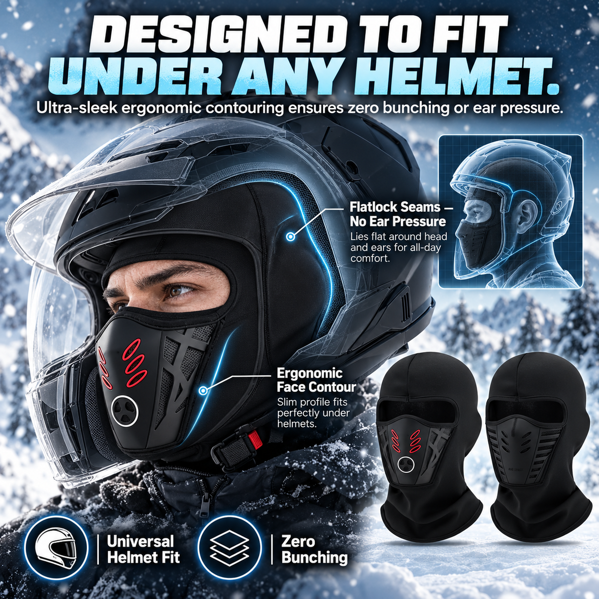 🌬️❄️🚴Winter Rider Warm Anti-Haze Balaclava Full Face Mask🛡️🌫️