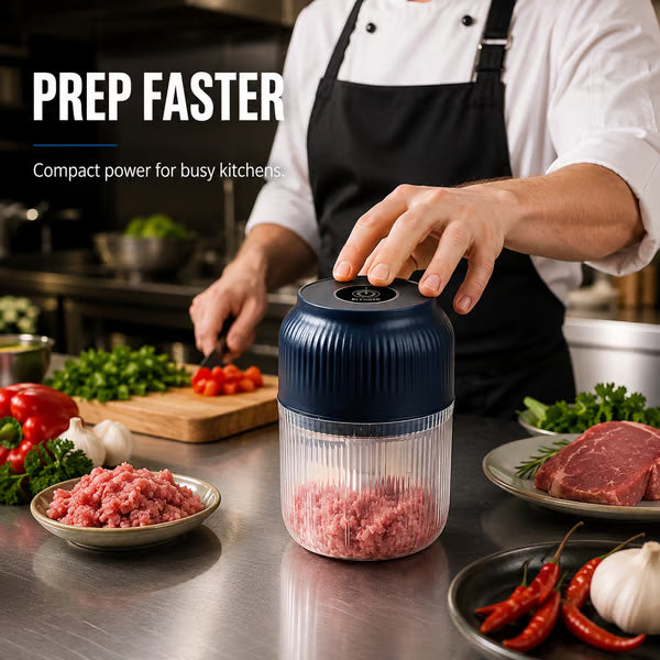 🥗⚡️Mini Electric Food Chopper -Fast Kitchen Grinder