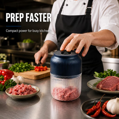 🥗⚡️Mini Electric Food Chopper -Fast Kitchen Grinder