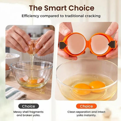 Quick Egg Cracker Tool – Open Hundreds Of Eggs Faster & Cleaner