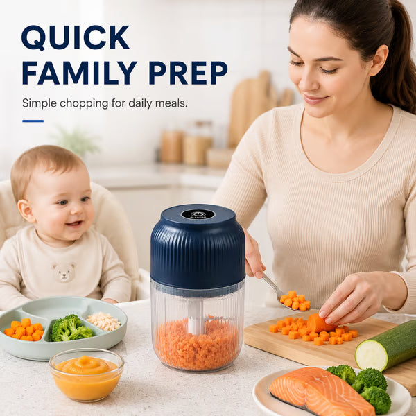 🥗⚡️Mini Electric Food Chopper -Fast Kitchen Grinder
