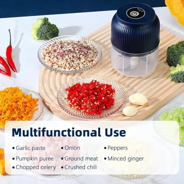 🥗⚡️Mini Electric Food Chopper -Fast Kitchen Grinder