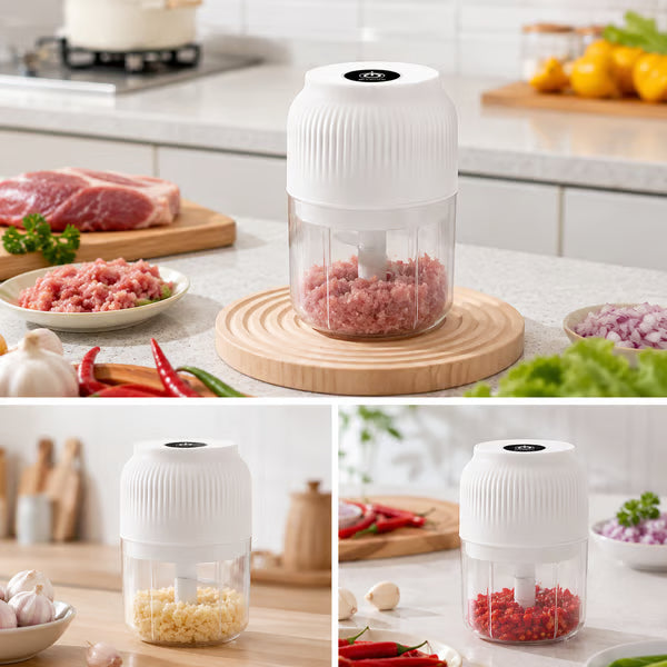 🥗⚡️Mini Electric Food Chopper -Fast Kitchen Grinder