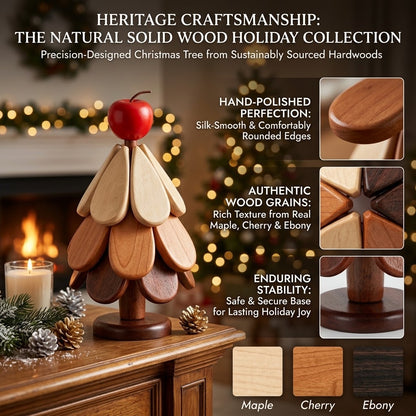 🌲Natural Wooden Tree Trivets for Hot Dishes