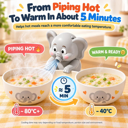 🐘 Hands-Free Food Cooling Fan