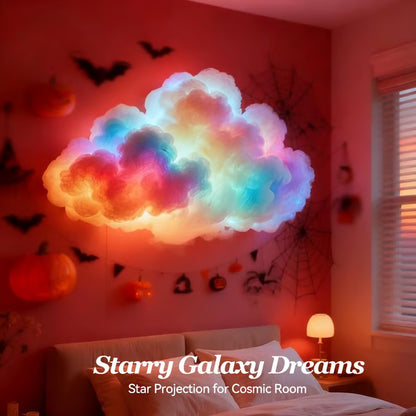 ☁️ DIY Multicolor LED Cloud Lights – Thundercloud Room Decor for a Unique Atmosphere ✨