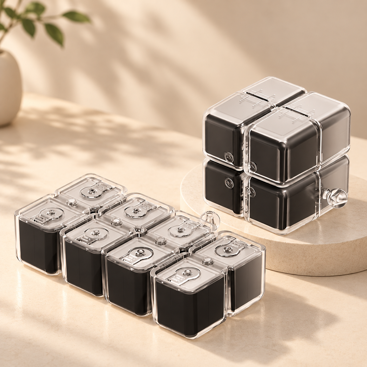 Fernfablelab™ | Aesthetic 8-Slot Pill & Vitamin Dispenser