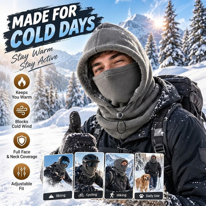 ⏳LAST DAY SALE - 50% OFF!! 3-in-1 Winter Fleece Balaclava 🧣❄️