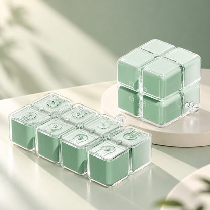 Fernfablelab™ | Aesthetic 8-Slot Pill & Vitamin Dispenser