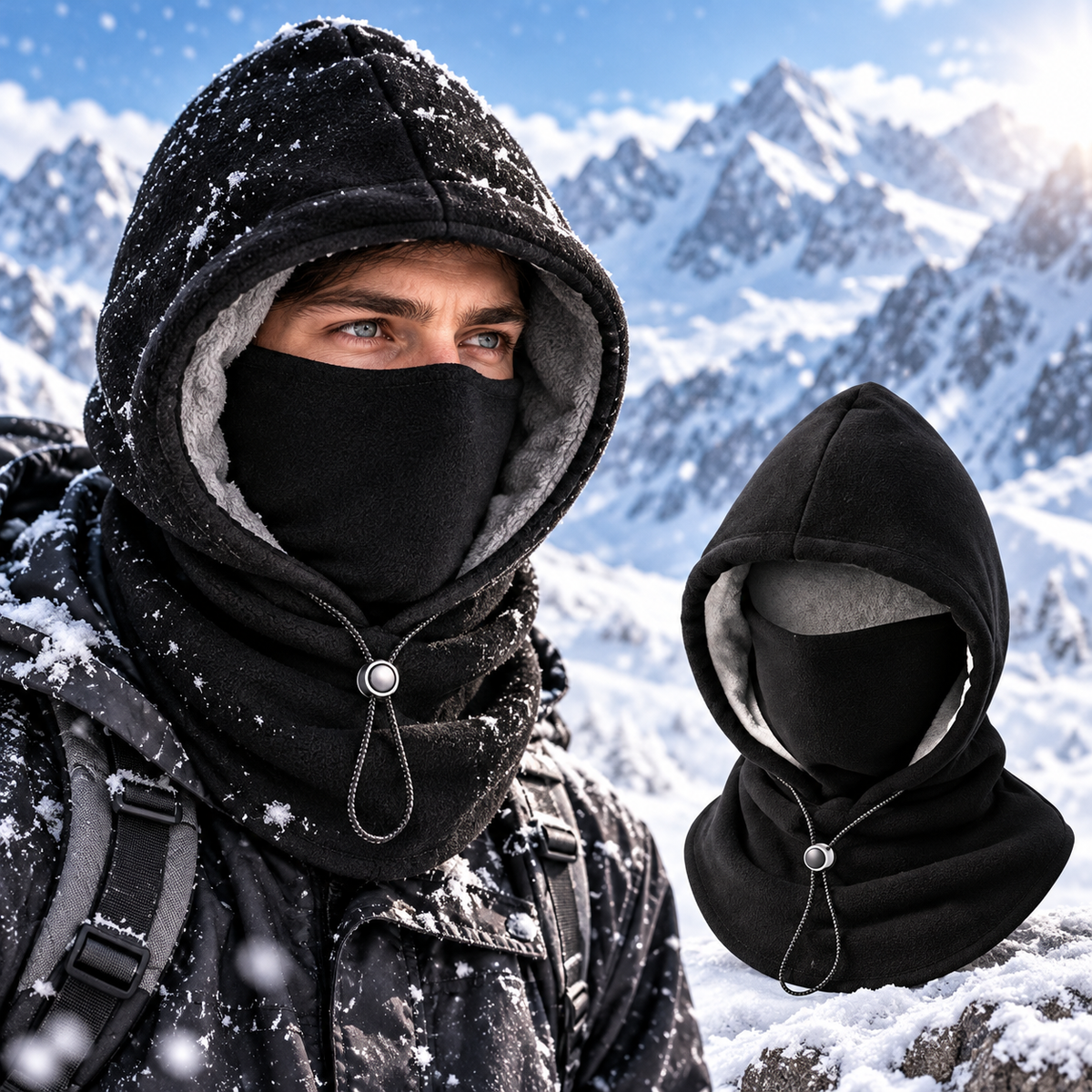 ⏳LAST DAY SALE - 50% OFF!! 3-in-1 Winter Fleece Balaclava 🧣❄️